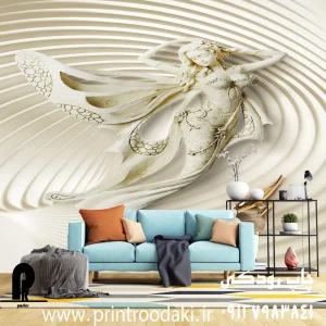 چاپ پوستر دیواری مجسمه پری و فرشته