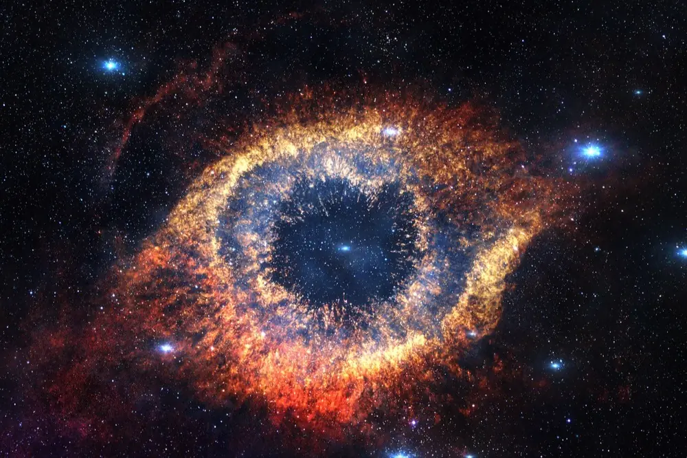 پوستر دیواری کهکشان چشمی مقاله