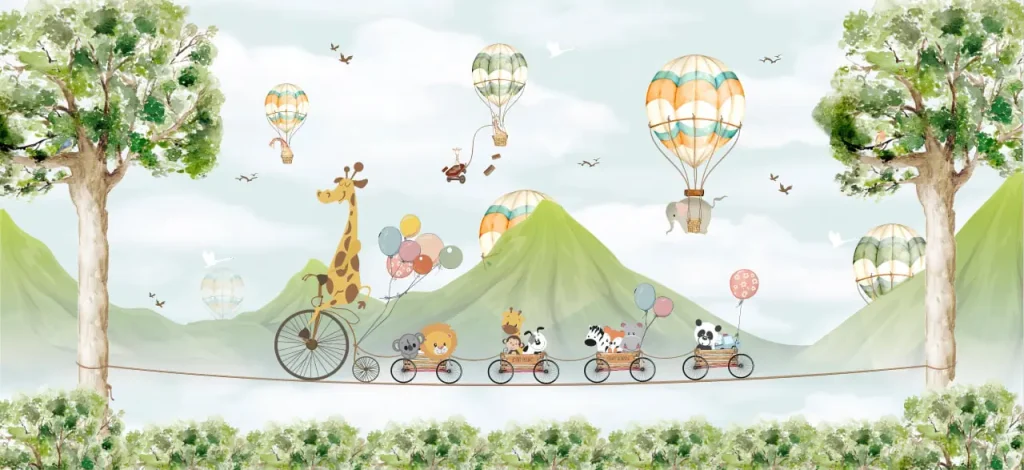 عکس مقاله پوستر دیواری کودک3