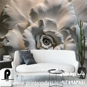 چاپ پوستر دیواری گل سفالی