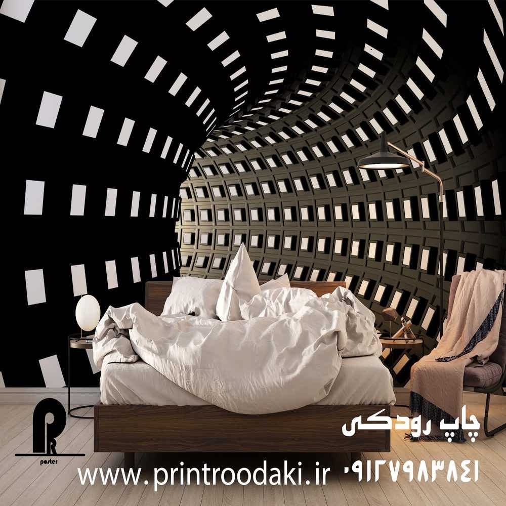 عکس پوستر دیواری تونل سه بعدی مقاله