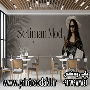 چاپ پوستر دیواری مونالیزا مدرن