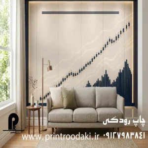 چاپ پوستر دیواری نمودار و کندل های بازار های مالی